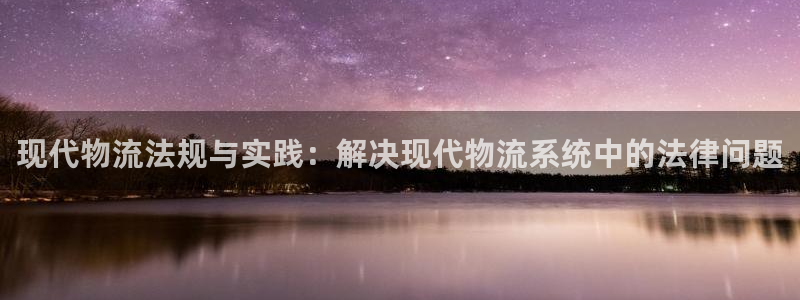 旺财28注册流程：现代物流法规与实践